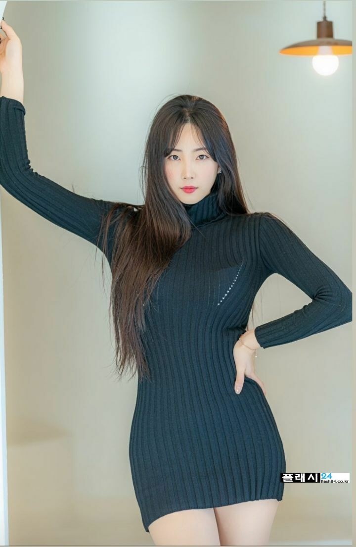 ㅇㅎ)S라인 안지현 치어리더 골지원피스