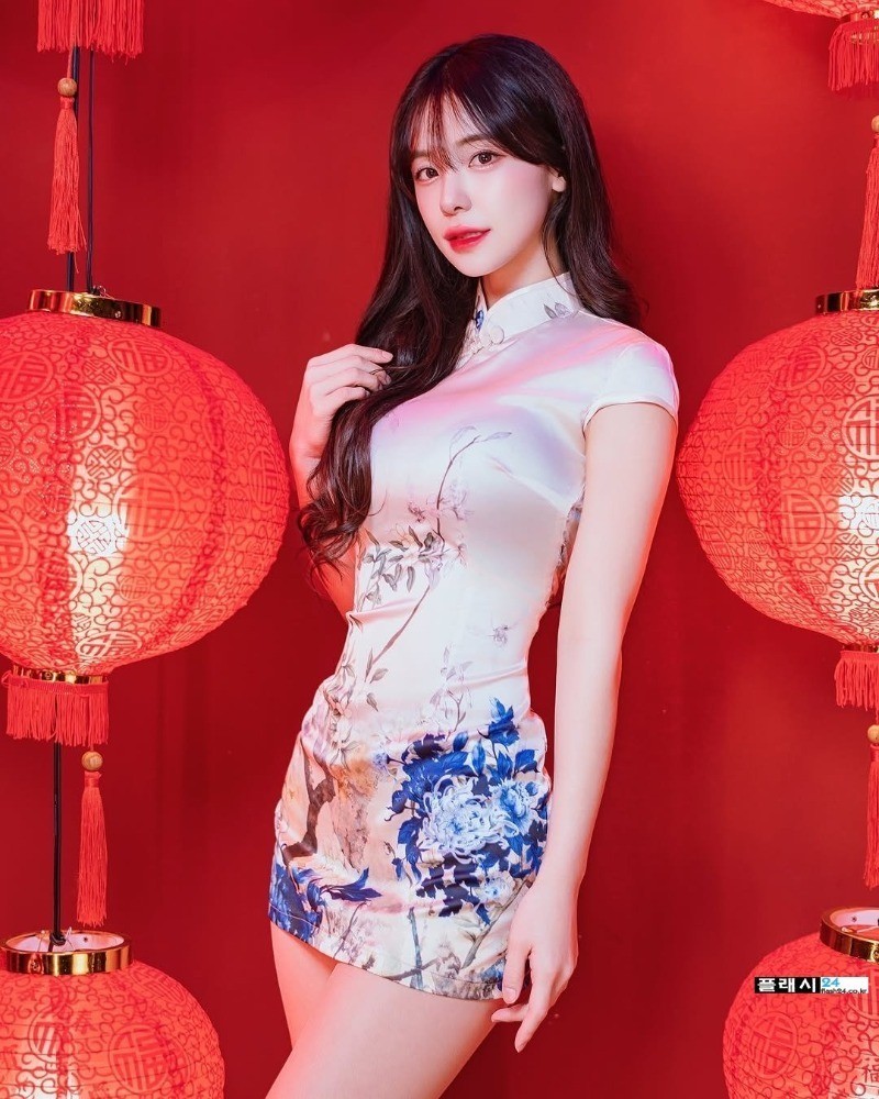 ㅇㅎ)이다혜 치어리더 치파오-10