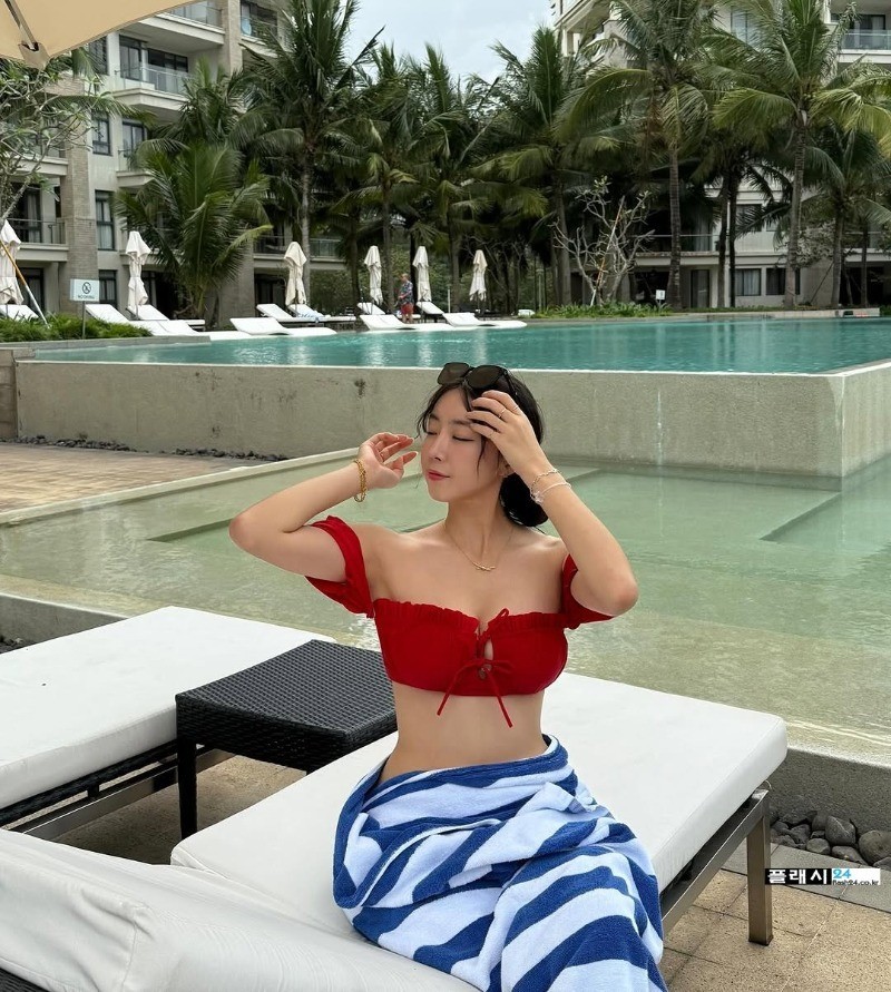 안지현 치어리더랑 신혼여행 가면 이런 느낌-8