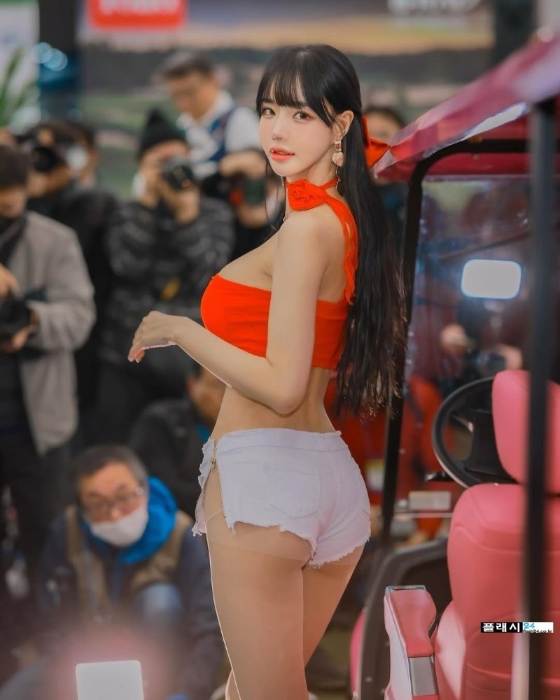 레이싱모델 민한나 이런 셀카 좋더라-7