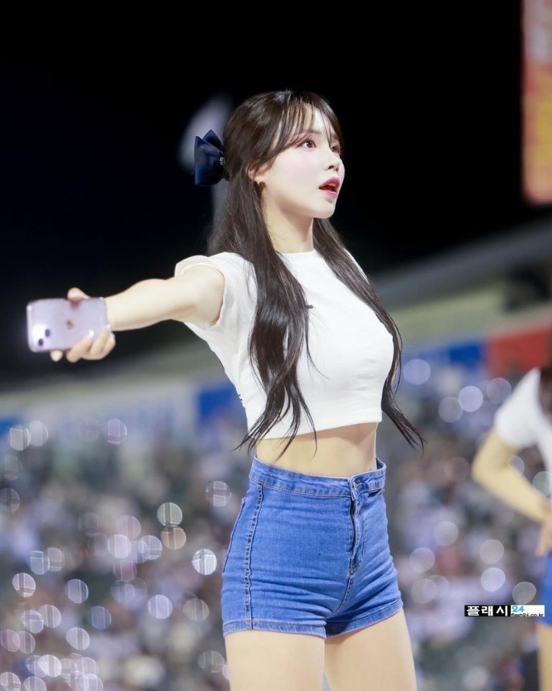 ㅇㅎ)인천공항 점보스 치어리더 문혜진 청량감-2