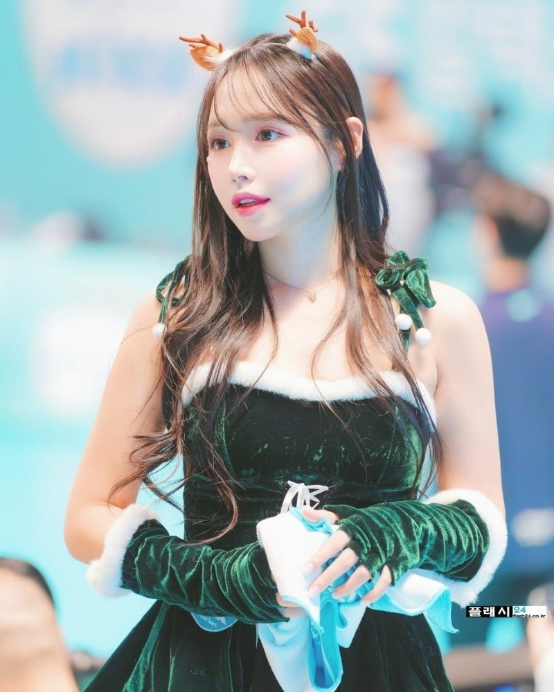 ㅇㅎ)인천공항 점보스 치어리더 문혜진 청량감-5