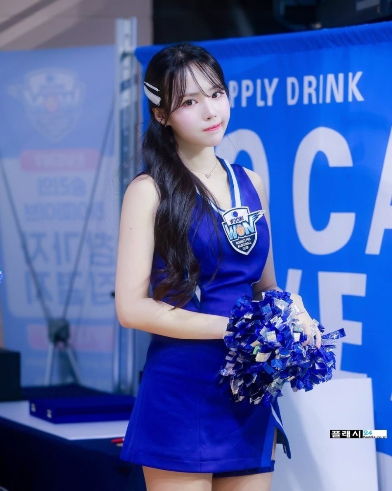 ㅇㅎ)인천공항 점보스 치어리더 문혜진 청량감-8