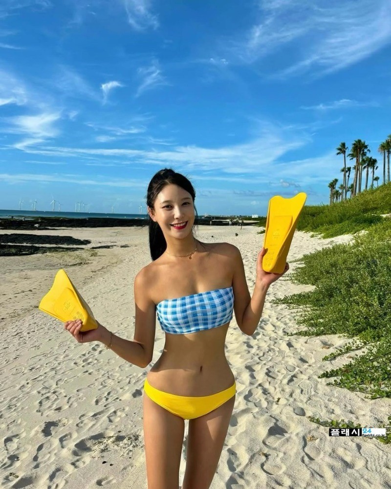 ㅇㅎ)같이 여행 다니고 싶은 치어리더 원민주-8