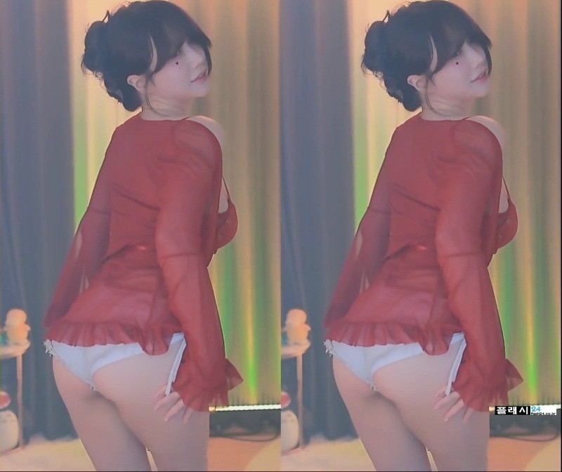 ㅇㅎ)터미널 춤추는 레드 그릴래영 시스루-9