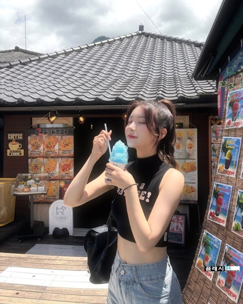 치어리더 윤지나 데이트 여친룩-5