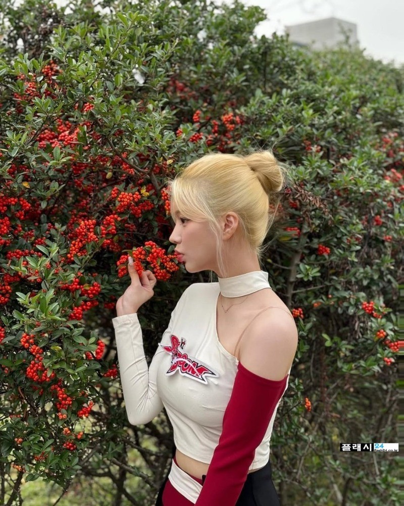 치어리더 윤지나 데이트 여친룩-10