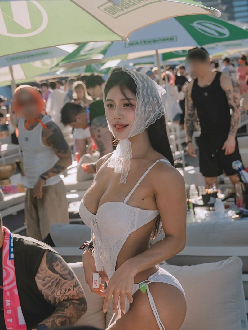 피트니스 모델 유혜지 부산 워터밤-3