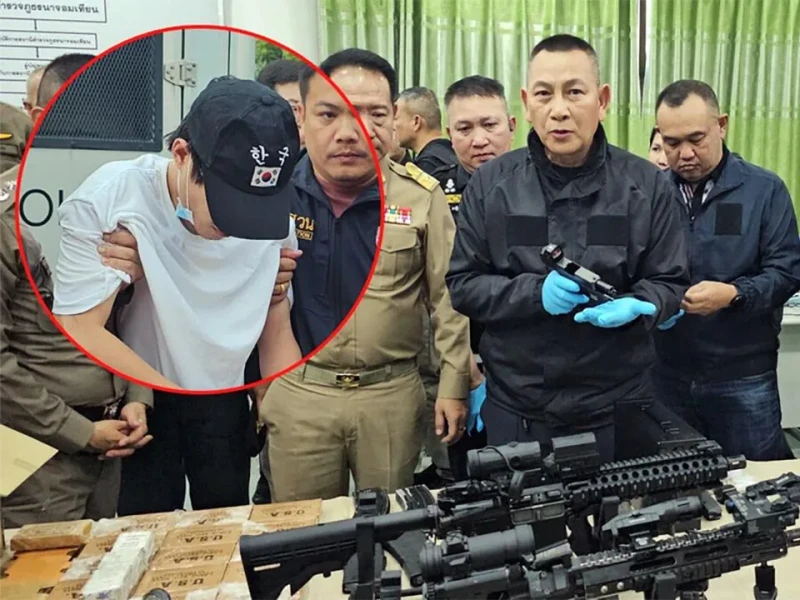 태국에서 경찰에 잡히자 한국인인척 하는 중국인 범죄자 -2